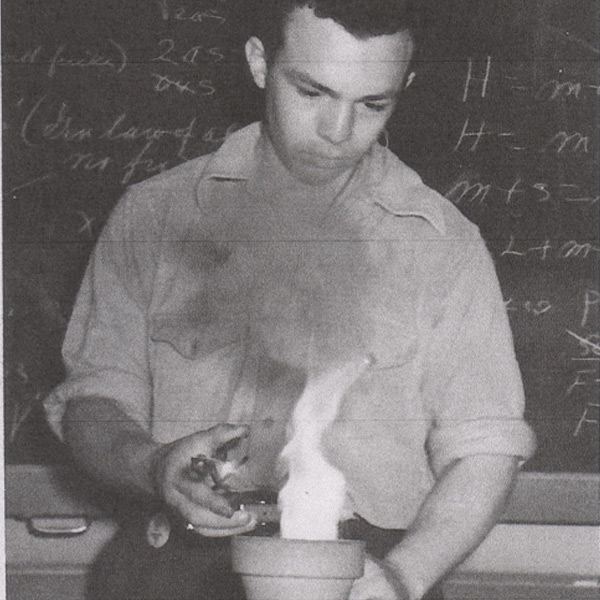 Lee Brody in the lab